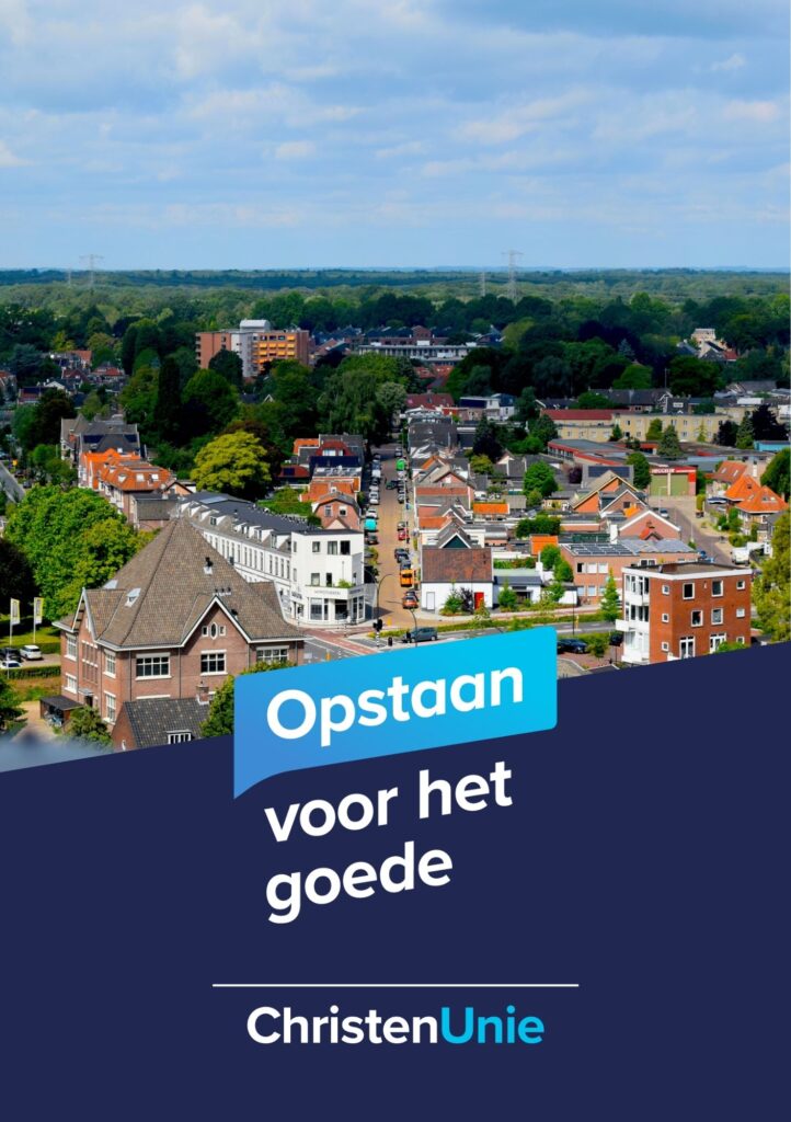 Voorkant verkiezingsprogramma 2026-2030